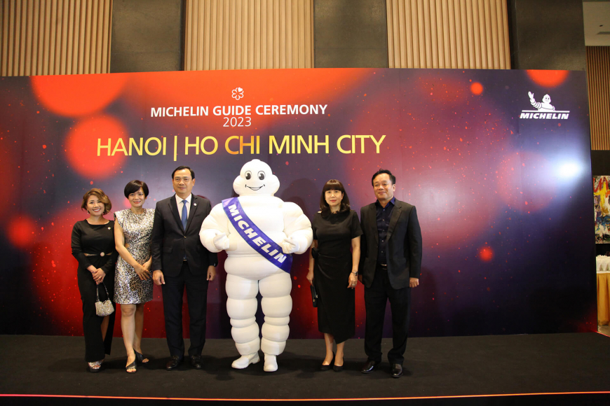 VNAT's Chairman at the Michelin Guide Ceremony