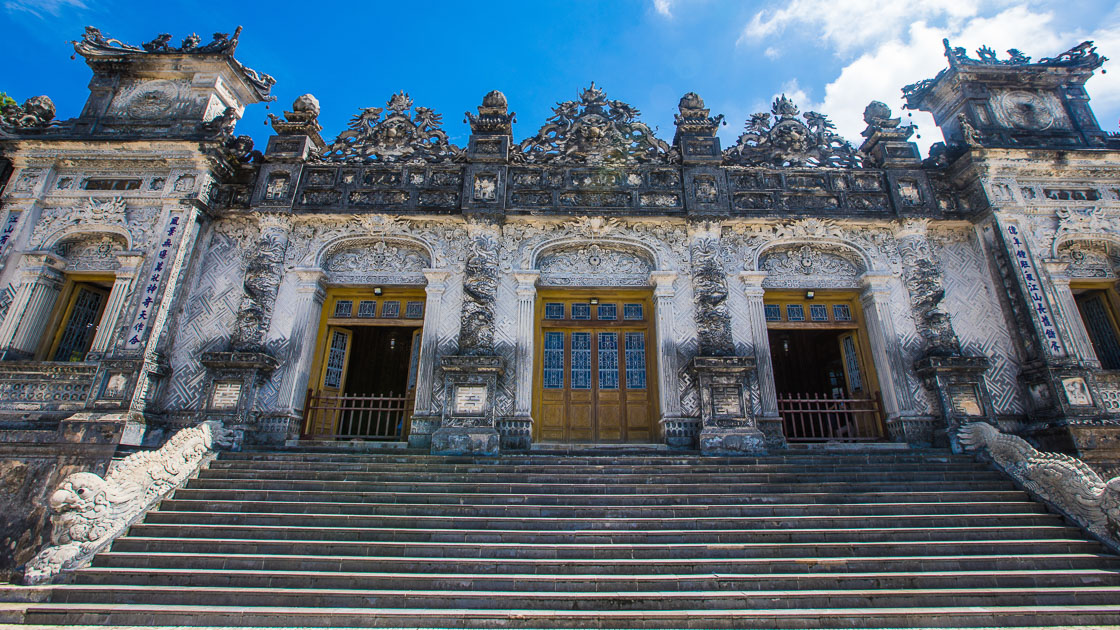 What is the most beautiful tomb in Hue?