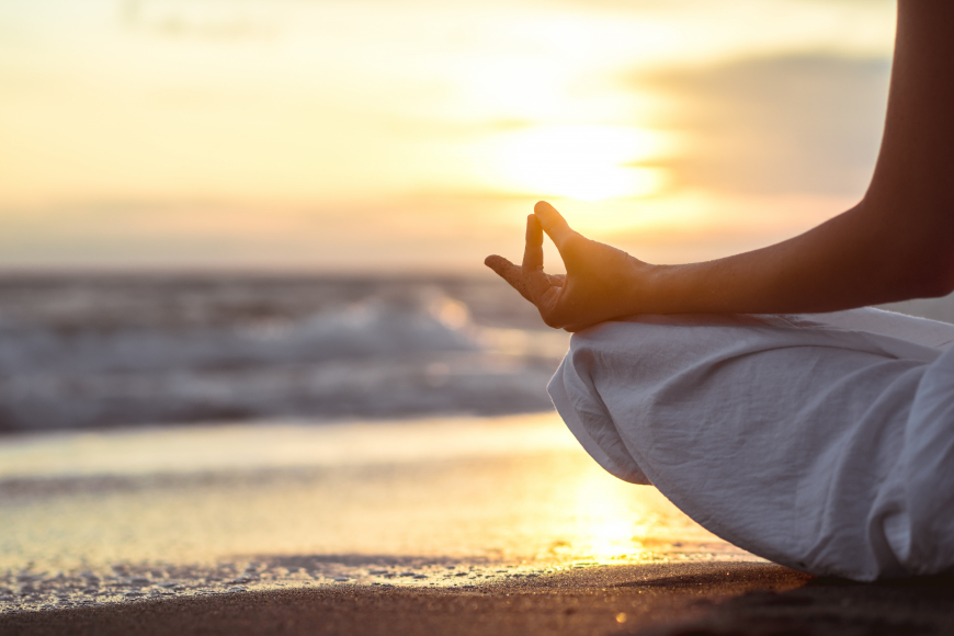 Beach Yoga on Phu Quoc island