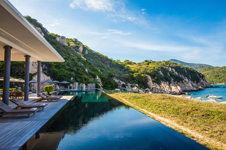 Amanoi Ninh Thuan swimming pool