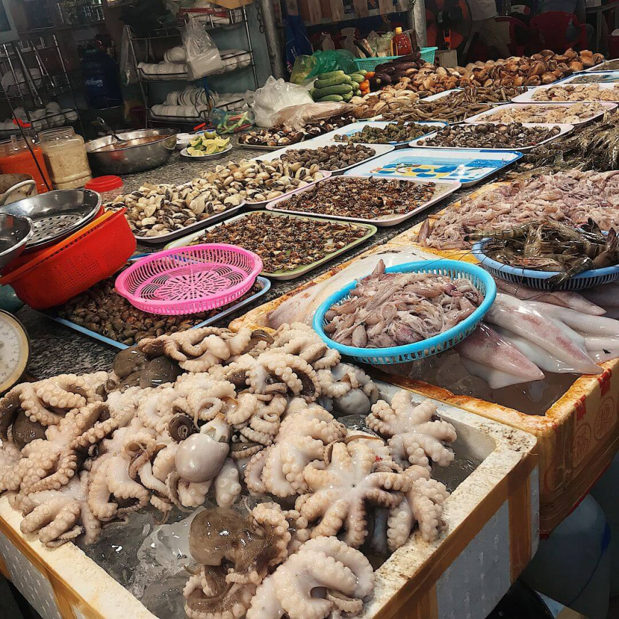 Night market in Vung Tau