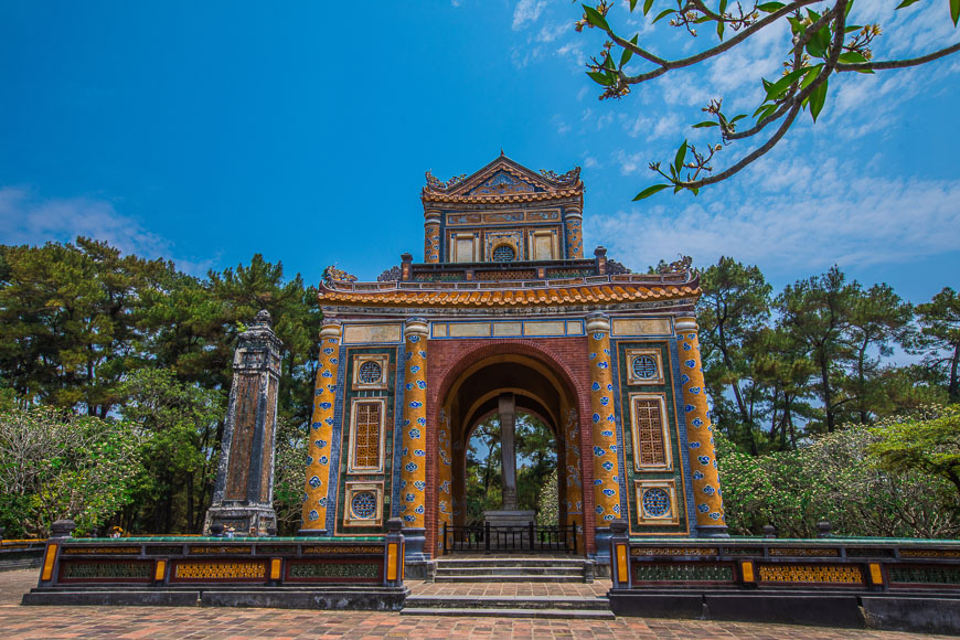 tu duc tomb hue vietnam