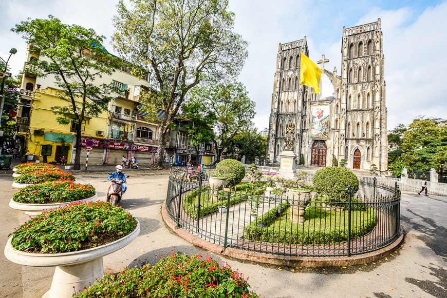 St. Joseph's Cathedral in Hanoi.