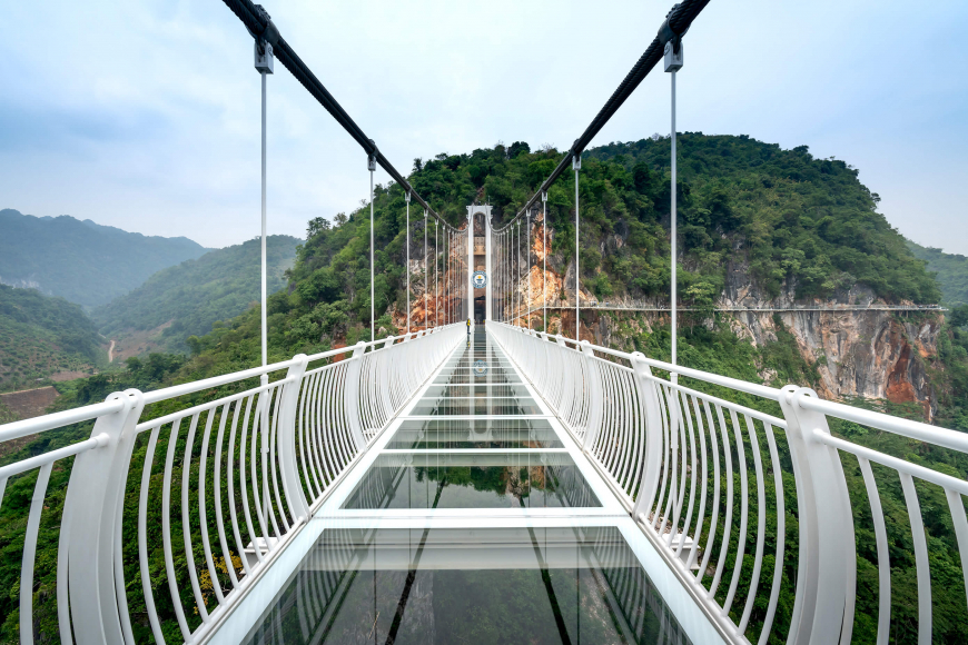 Be thrilled by the world’s longest glass-bottomed bridge – RESTOUR ...