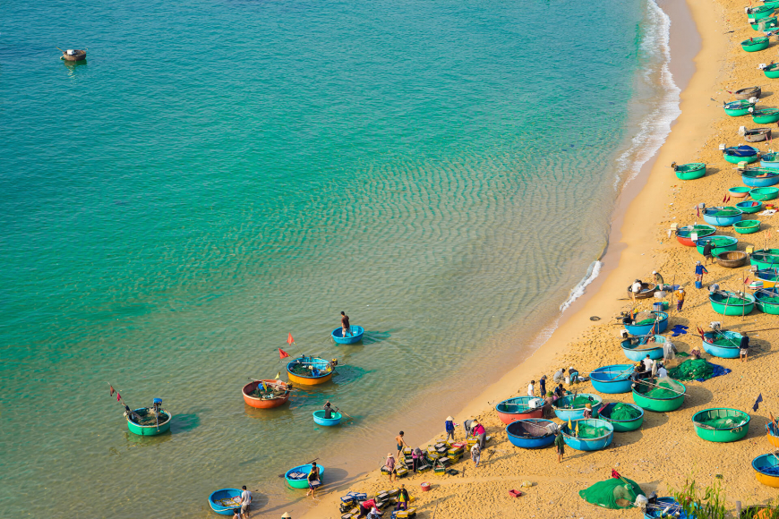 Central Vietnam beach