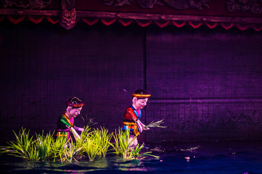 Vietnamese Water Puppets - Traditional Puppet Fun