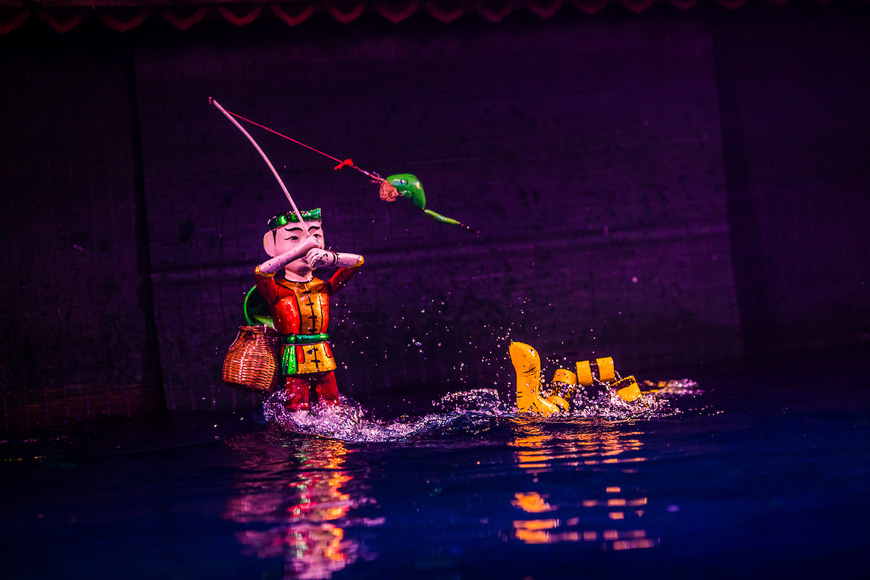 Vietnamese Water Puppets - Traditional Puppet Fun